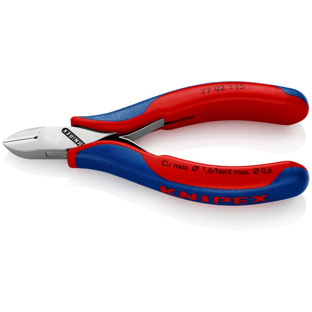 Frese diagonali KNIPEX Electronics lunghezza 115 mm forma 0 ( 4000810739 )