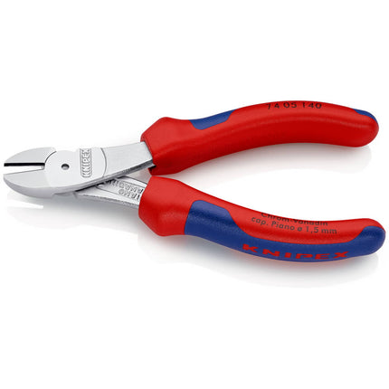 KNIPEX Coupeuse latér. diag. à forte démultipl. DIN ISO 5749 longueur 140 mm ( 4000794241 )