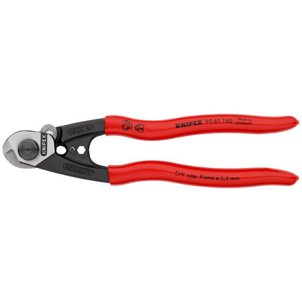 Cortador de cable KNIPEX longitud 190 mm ( 4000810961 )