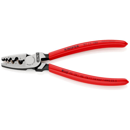 Alicates para crimpar extremos de cable KNIPEX longitud total 180 mm ( 4000810445 )