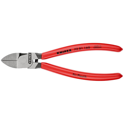 KNIPEX Diagonal cutters for plastics Overall length 160 mm ( 4000810179 )