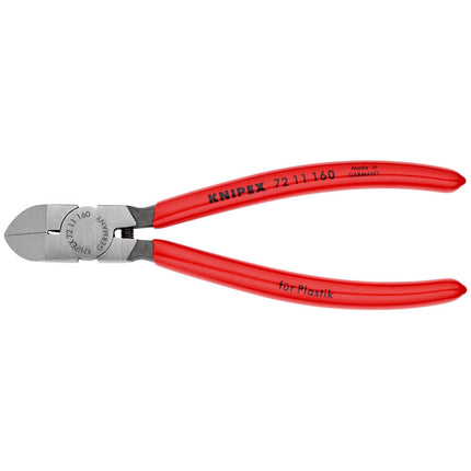 KNIPEX Diagonal cutters for plastics Overall length 160 mm ( 4000810180 )