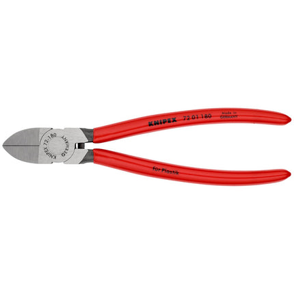 KNIPEX Szczypce tnące ukośne do tworzyw sztucznych Długość całkowita 180 mm ( 4000794227 )