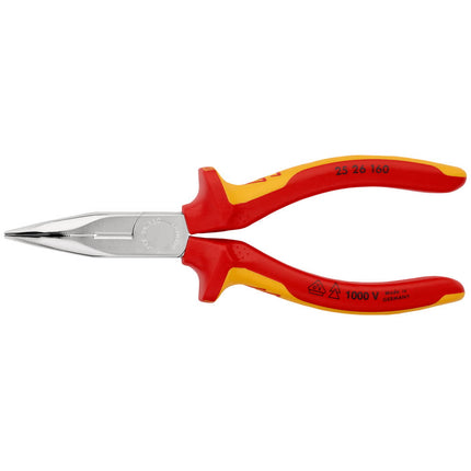 KNIPEX Alicates de punta redonda longitud 160 mm ( 4000810374 )