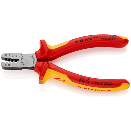 KNIPEX wire end crimping pliers total length 145 mm ( 4000795074 )