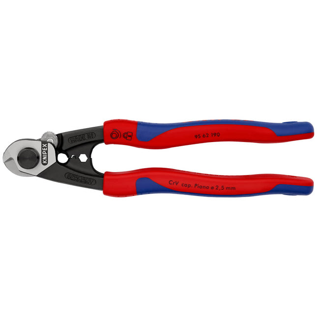 KNIPEX wire rope cutter length 190 mm ( 4000795068 )
