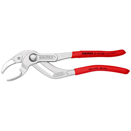 KNIPEX Syphon-/Connectorenzange Länge 250 mm Spannweite 25 - 80 mm ( 4000795327 )