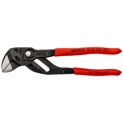 Szczypce KNIPEX długość klucza 180 mm czarne atramentowane ( 4000811069 )
