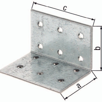GAH piastra forata angolare ETA-8/165 60 x 60x60mm ( 3000200337 )
