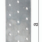 GAH Plaque perforée 200x60x2 galvanisée sendzimir ( 3000200351 )