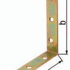 GAH Equerre de chaise longueur 60 x 60 mm largeur 16 mm épaisseur 1,75 mm ( 8001889055 )