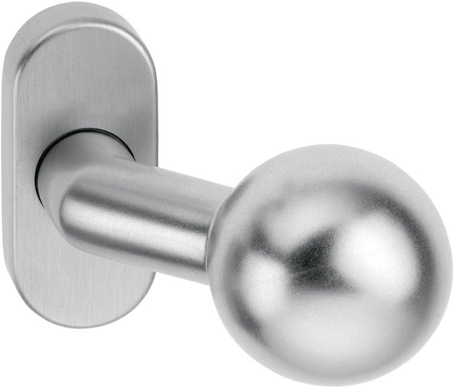 EDI Bouton boule anti-feu 2133/4020 Aluminium F1 ( 3000200050 )