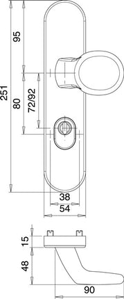 EDI Schutzgarnitur METIS 8722/0272 Aluminium F1 ( 3000261296 )