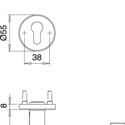 EDI Schutzgarnitur METIS 8722/0272 Aluminium F1 ( 3000261296 )