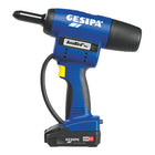 GESIPA AccuBird(R)Pro Herramienta de colocación de remaches ciegos sin cable de 12 piezas 13000 N ( 4000813119 )