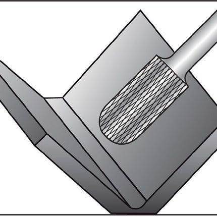 RUKO Frässtift WRC Ø 12 mm Kopflänge 25 mm Schaft-Ø 6 mm ( 4000602819 )