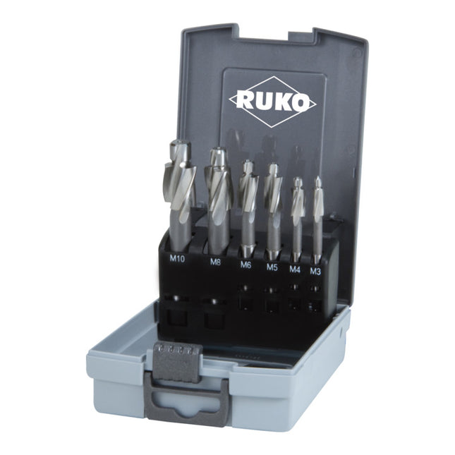Set di svasatura RUKO DIN 373 M3-M10 fine per foro passante ( 4000601842 )