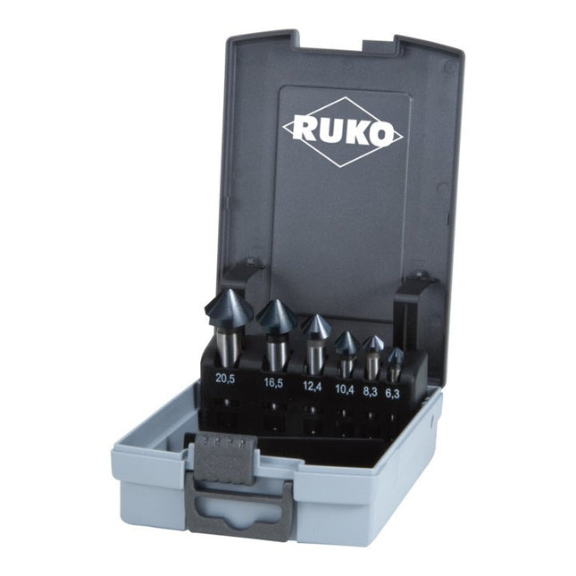 RUKO Countersink set DIN 335 C 90 ° 6.3-20.5 mm ( 4000601501 )