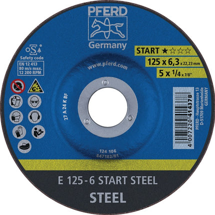 PFERD STEEL BOX grinding disc DxS7.2mm ( 4000844217 )