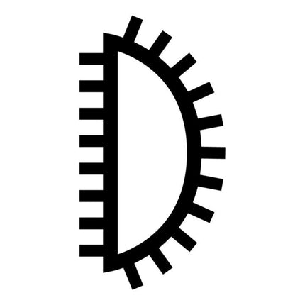 PFERD file per officina DIN 7261 lunghezza 250 mm sezione 25 x 7 mm ( 4000840377 )