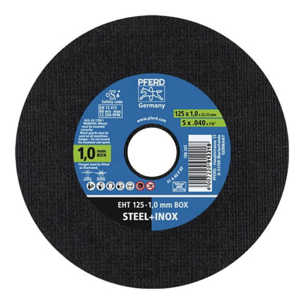 PFERD Disco da taglio START STEELOX D125x1mm diritto ( 4000843173 )