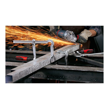 BESSEY Serre-joints tout acier OMEGA envergure 160 mm col de cygne 80 mm ( 4000831470 )