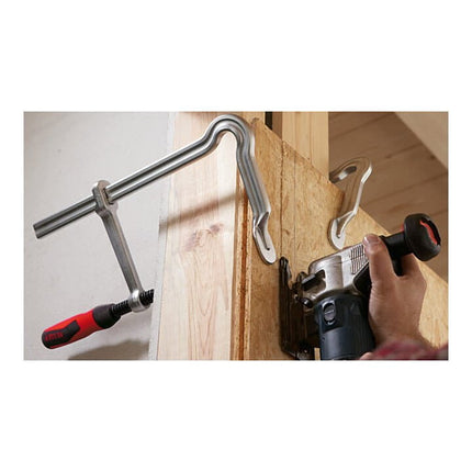 BESSEY all-steel screw clamp OMEGA Clamping width 250 mm Projection 120 mm ( 4000831472 )