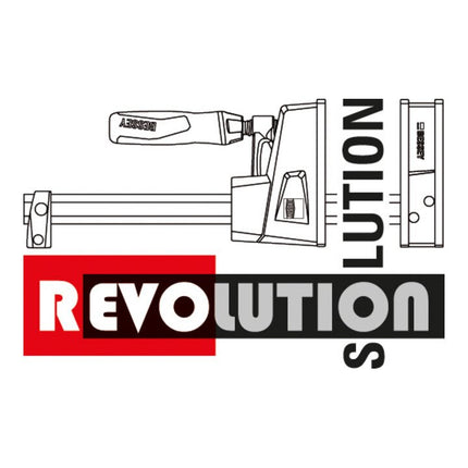 BESSEY KRE body clamp Clamping width 1250 mm Projection 95 mm ( 4000831607 )