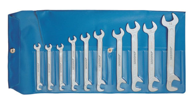 GEDORE double open-end spanner set 8-0100 10-piece SW5-13 mm ( 4000770354 )