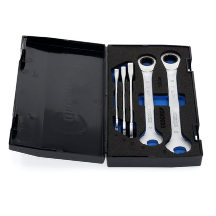 Set di chiavi a cricchetto GEDORE 7R-005 5 pezzi larghezze di chiave 8-19 mm ( 4000821988 )