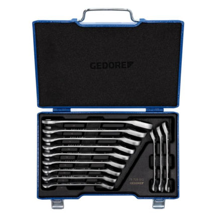 GEDORE Jeu de clés mixtes à cliquet 7 UR-012 12 pcs. ouverture de clés 8-19 mm ( 4000821990 )