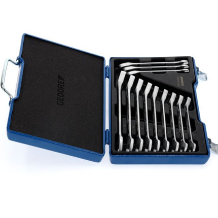 GEDORE Jeu de clés mixtes à cliquet 7 UR-012 12 pcs. ouverture de clés 8-19 mm ( 4000821990 )