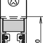 ATHMER door seal Schall-Ex(R) DUO L-15 WS 1-382 2-sided length 958 mm ( 3327023105 )