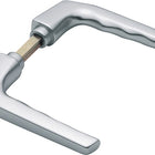 HOPPE Türdrückerpaar Frankfurt 117L Aluminium F1 ( 3000252569 )