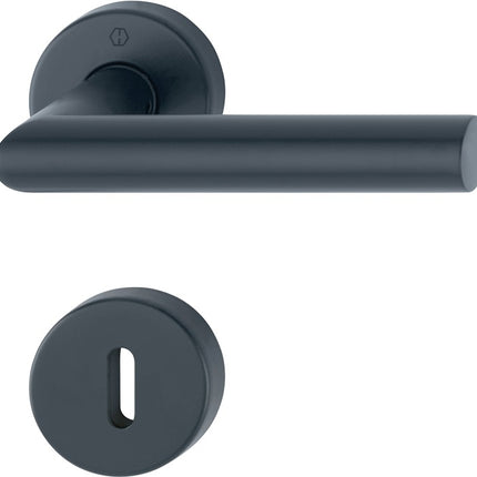 HOPPE Set di rosette Amsterdam E1400Z/42KV/42KVS Acciaio inox F9714M ( 3000209761 )