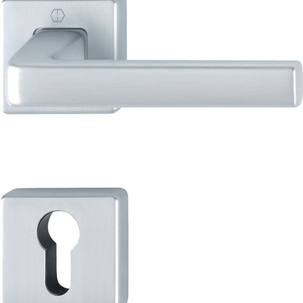 HOPPE Garniture à rosette Dublin 1124 / 843KV/843KVS aluminium F1 ( 3000203136 )