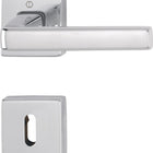 HOPPE Garniture à rosette Dublin 1124 / 843KV/843KVS Aluminium F249 ( 3000203138 )