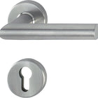 HOPPE Rosettenhalbgarnitur Amsterdam E1400Z/42/42S Edelstahl F69 ( 3000220053 )