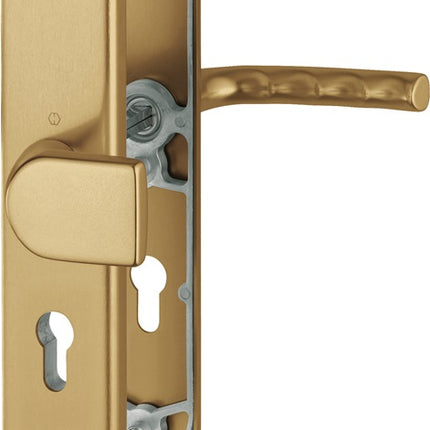 HOPPE Garniture de protection Birmingham 78G/2221A/2440/1117 aluminium F4 ( 3000220075 )