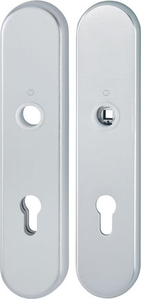 HOPPE long plate pair E3331/3310 F1 / silver-coloured F1 ( 3000209803 )