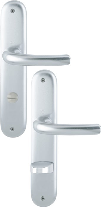 HOPPE Langschildgarnitur Tôkyô 1710/273P Aluminium F1 ( 3000252604 )