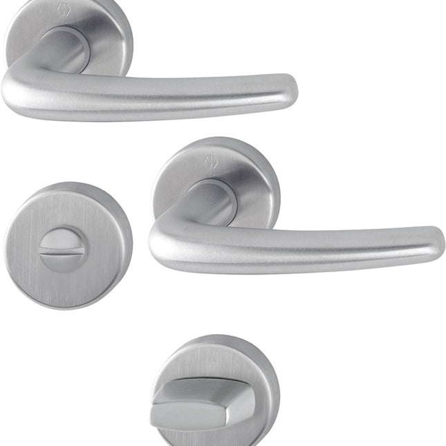 HOPPE Rosettengarnitur Denver E1310Z/42KV/42KVS Edelstahl F69 ( 3000252655 )