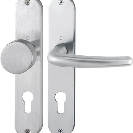 Juego de escudos largos HOPPE Denver E58/302/1310Z acero inoxidable F69 ( 3000252653 )