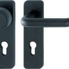 HOPPE Feuerschutzgarnitur Paris FS-K58 / 202K / 138 Kunststoff F9005M D/K ( 3000251117 )