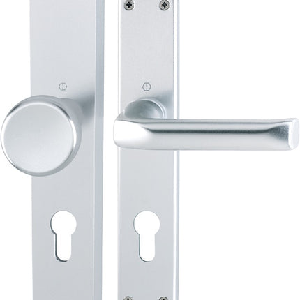 HOPPE long plate set London 54/227/202SP/113 Aluminium F1 ( 3000252240 )