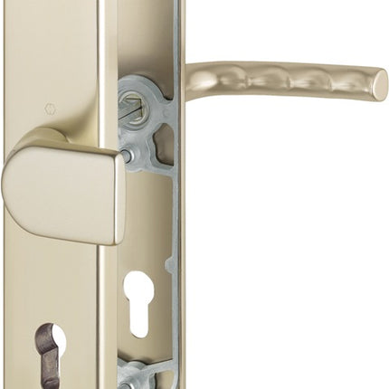 HOPPE Schutzgarnitur Birmingham 78G/2222A/2440/1117 Aluminium F2 ( 3000220059 )