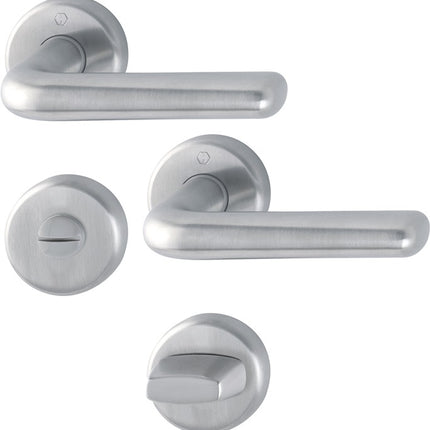 HOPPE Rosettengarnitur Helsingborg E1730Z/17KV/17KVS Edelstahl F69 ( 3000252053 )