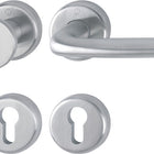 HOPPE Rosettengarnitur Cardiff E48/17KV/17KVS/1850Z Edelstahl F69 ( 3000252139 )