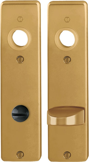 HOPPE par de placas traseras cortas 202KP aluminio F4 ( 3000252027 )