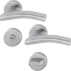 HOPPE Zestaw rozet Antwerpia E1402Z/42KV/42KVS Stal nierdzewna F69 ( 3000252907 )